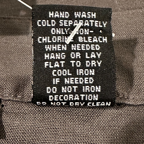 NEW YORK & COMPANY Sheath Dress Gray Jeweled Beaded Neckline Linen Blend Large - Picture 9 of 9